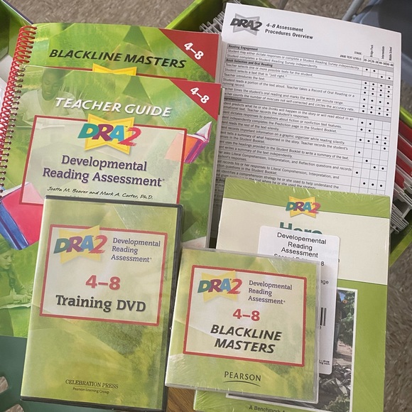 Pearson | Other | Dra2 Reading Assessment Kit Grades 48 | Poshmark